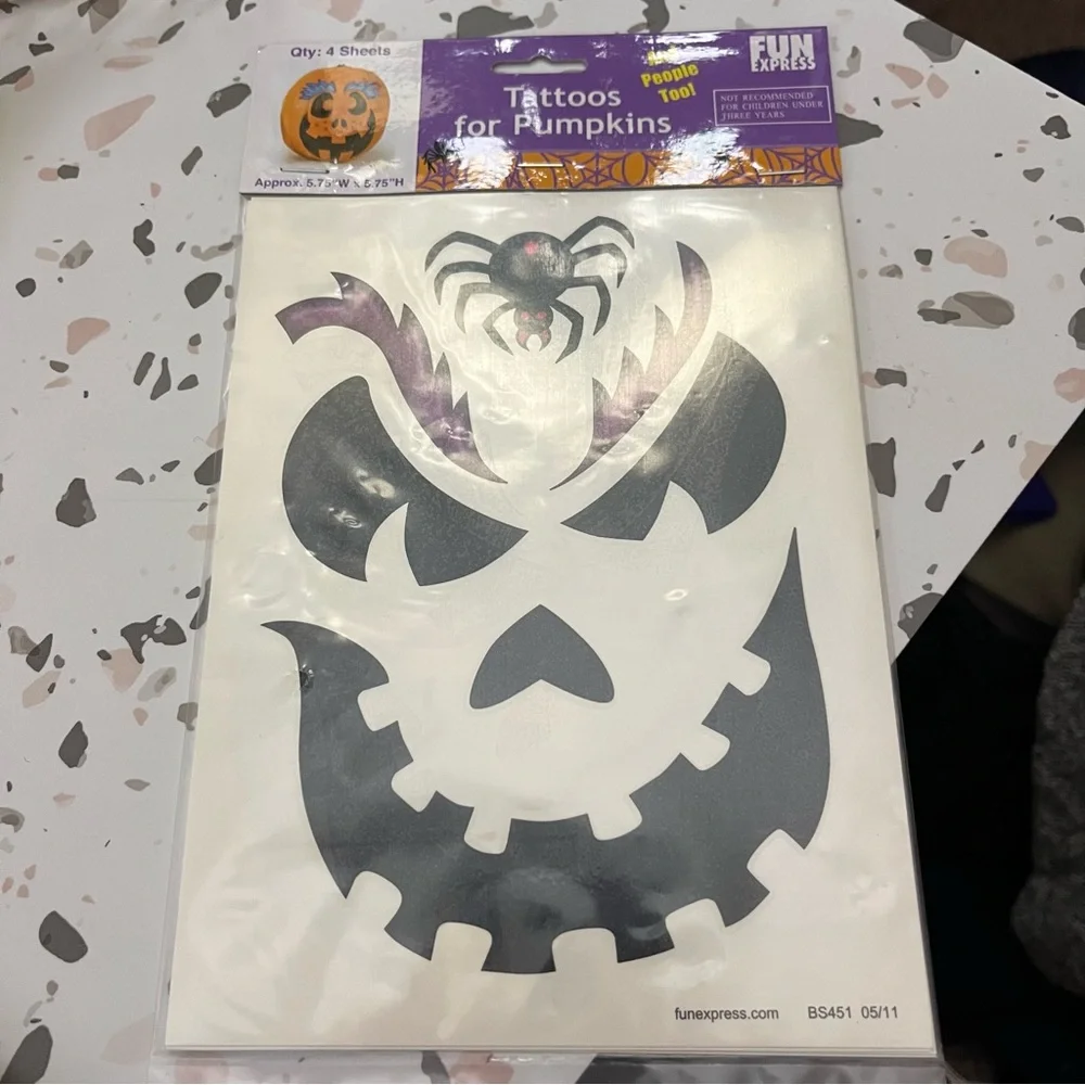 Halloween Pumpkin Tattoos